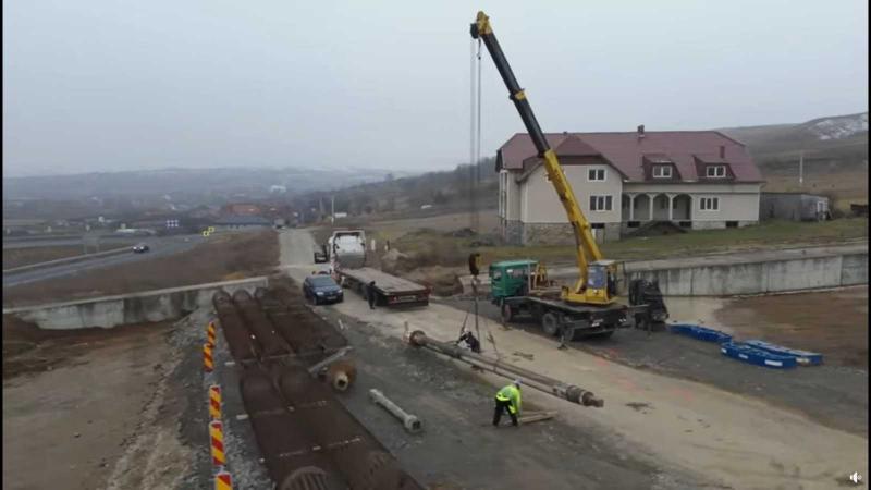 Megkezdődött az erdélyi autópálya Berettyószéplak és Bisztraterebes közötti szakaszának kivitelezése.